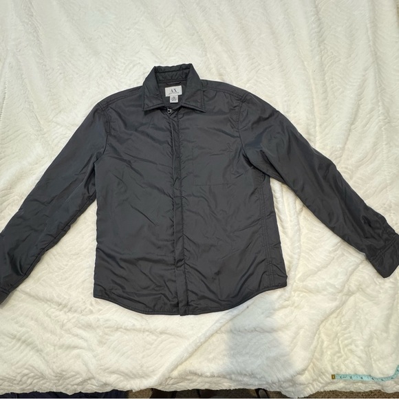 AX ARMANI EXCHANGE. BLUE JACKET light weight Size Medium - Picture 2 of 14